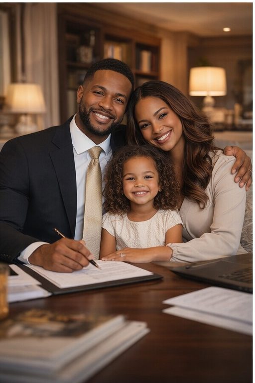 Advisor working with a family plan